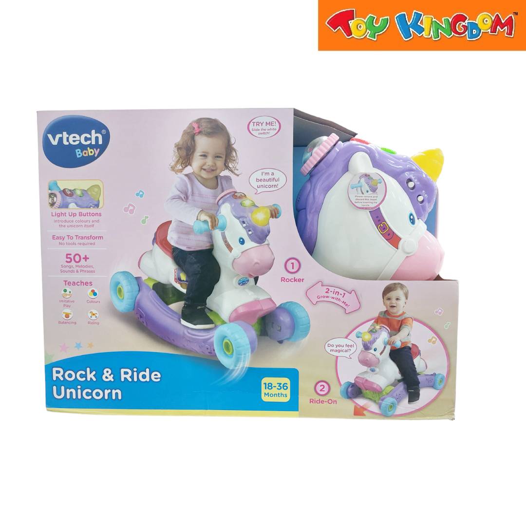 Vtech Rocking Unicorn Vtech Unicorn Ride-On – Toy Kingdom