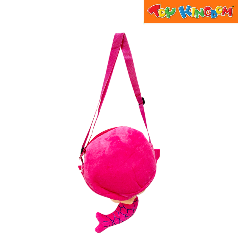 Mermaid Bag Fuschia Pink Plush