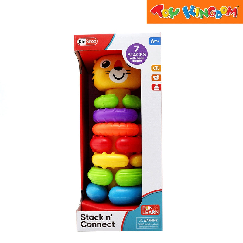 KidShop Stack 'n Connect Tiger Stacking Toy