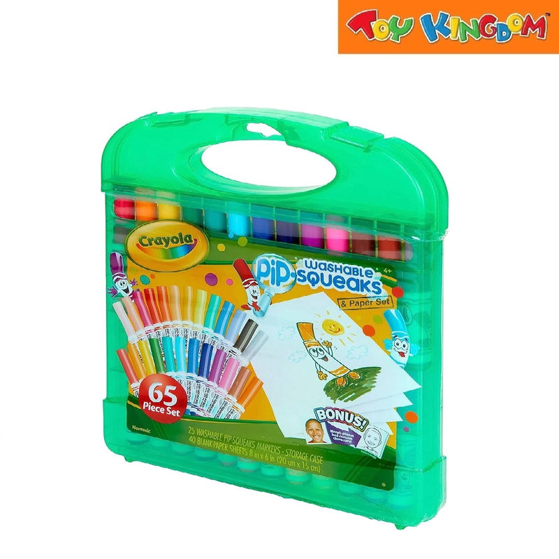 Crayola Pip Washable Squeaks and Paper Set