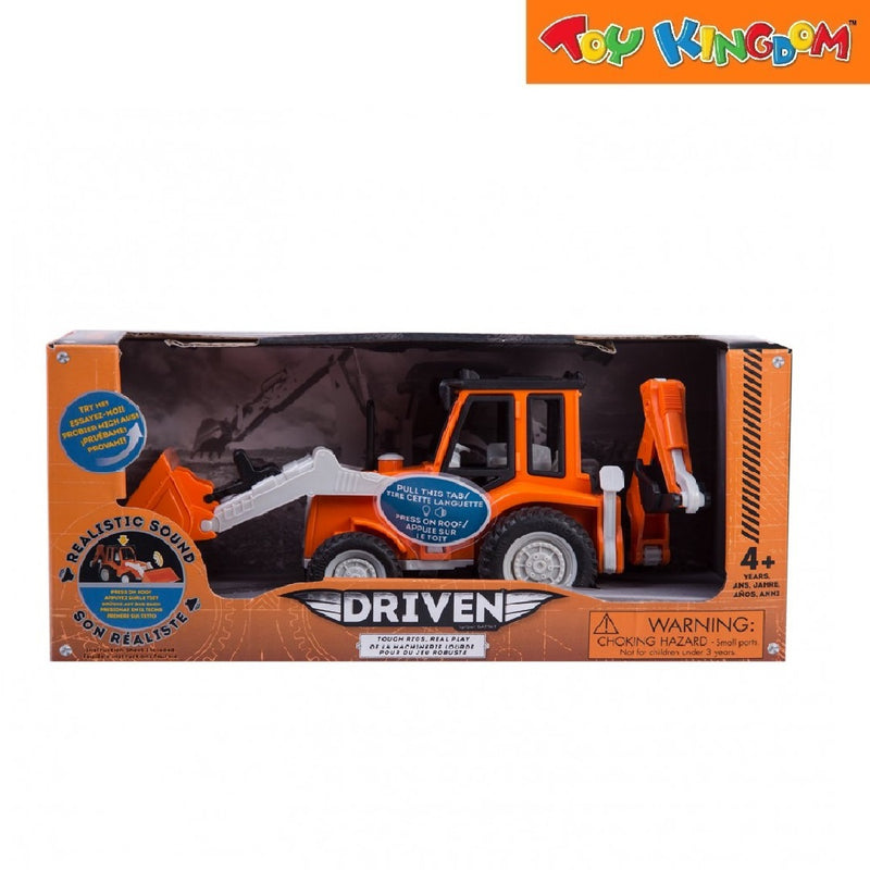 Driven Micro Series Backhoe Loader Toy Kingdom