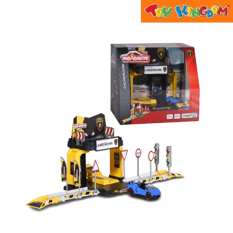 Majorette Creatix Lamborghini Showroom Vehicle Playset