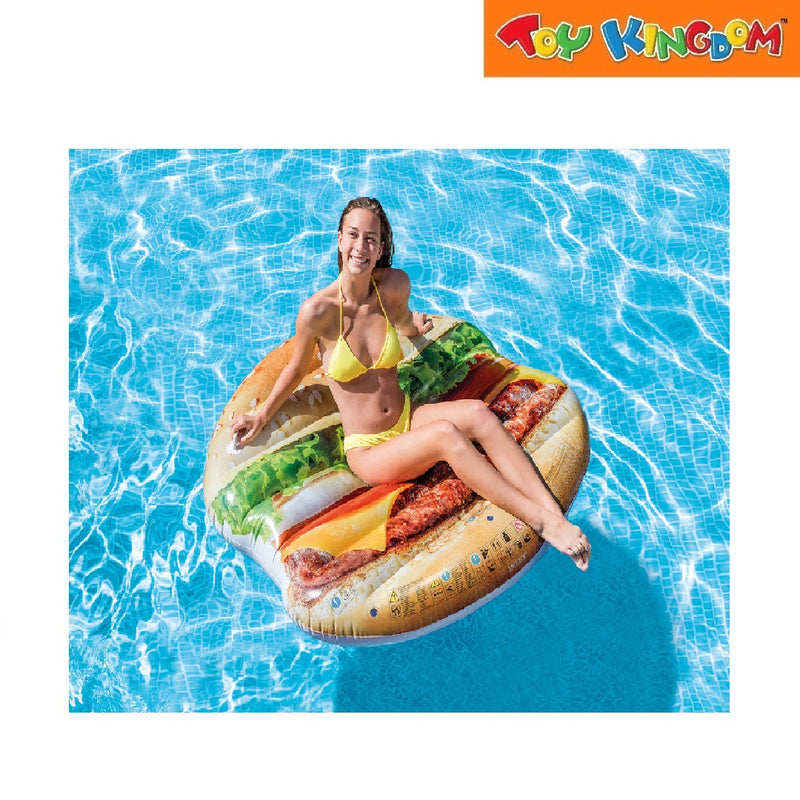 Intex 57in x 56in Hamburger Island Inflatable Water Mat