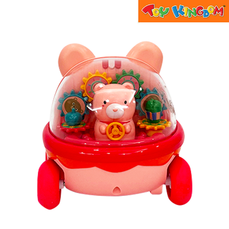 Press And Go Gear Car With Light