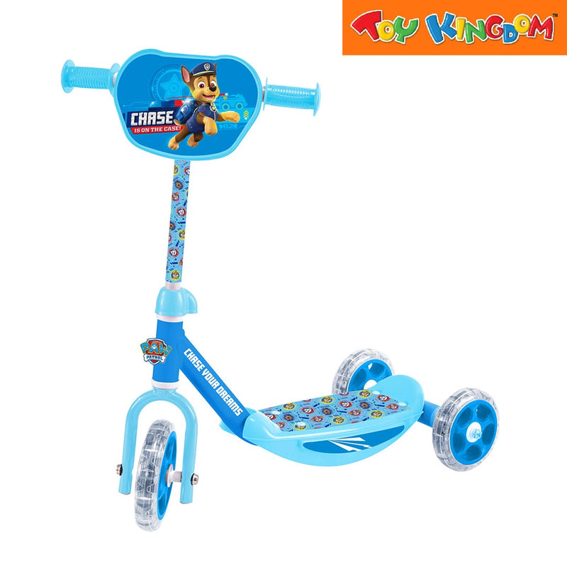 Paw Patrol Aqua Blue Ride-On Tri-Scooter