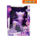 Happy Line Cutie Friends Purple Pony Lovely Friend With Hair Accessories