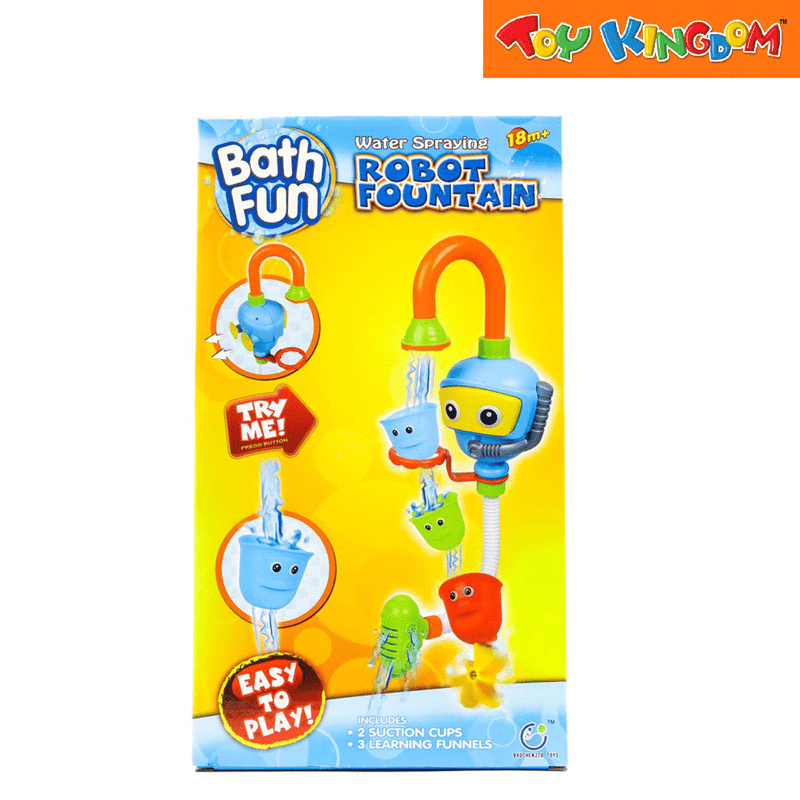 Bath Fun Water Spraying Robot Fountain