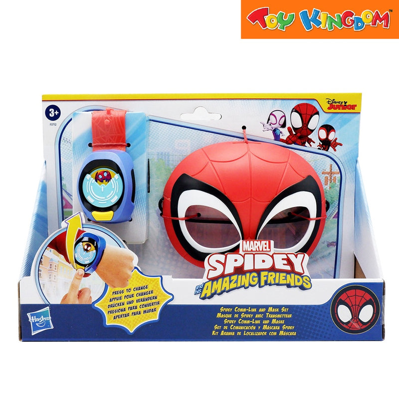 Disney Jr. Marvel Spidey and His Amazing Friends Comm-Link and Mask Set