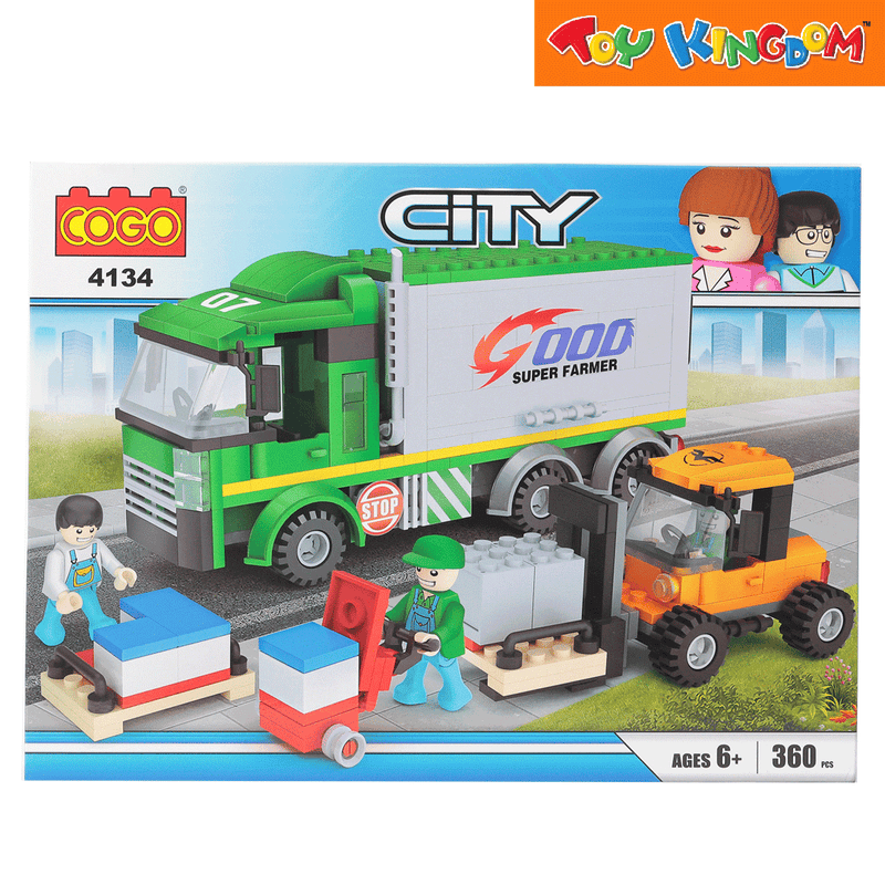 Cogo City Super Farmer Building Blocks
