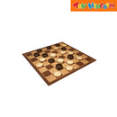 Cardinal Games Traditions Draughts (Checkers) Board Game