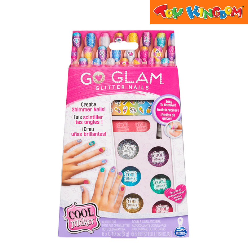 Go Glam Glitter Nails Playset