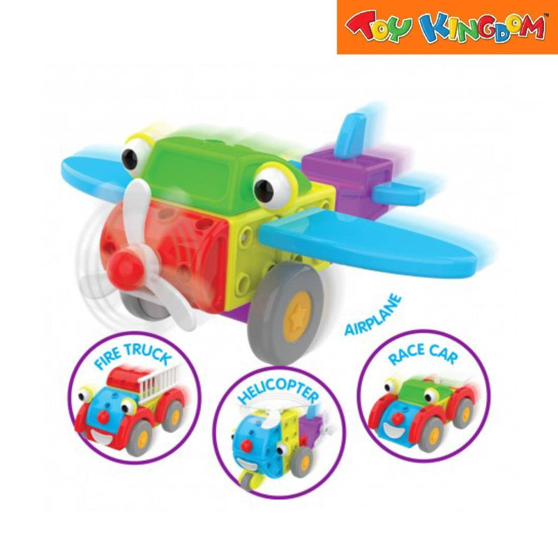 The Learning Journey Techno Kids 4-in-1 Construction Set On The Go