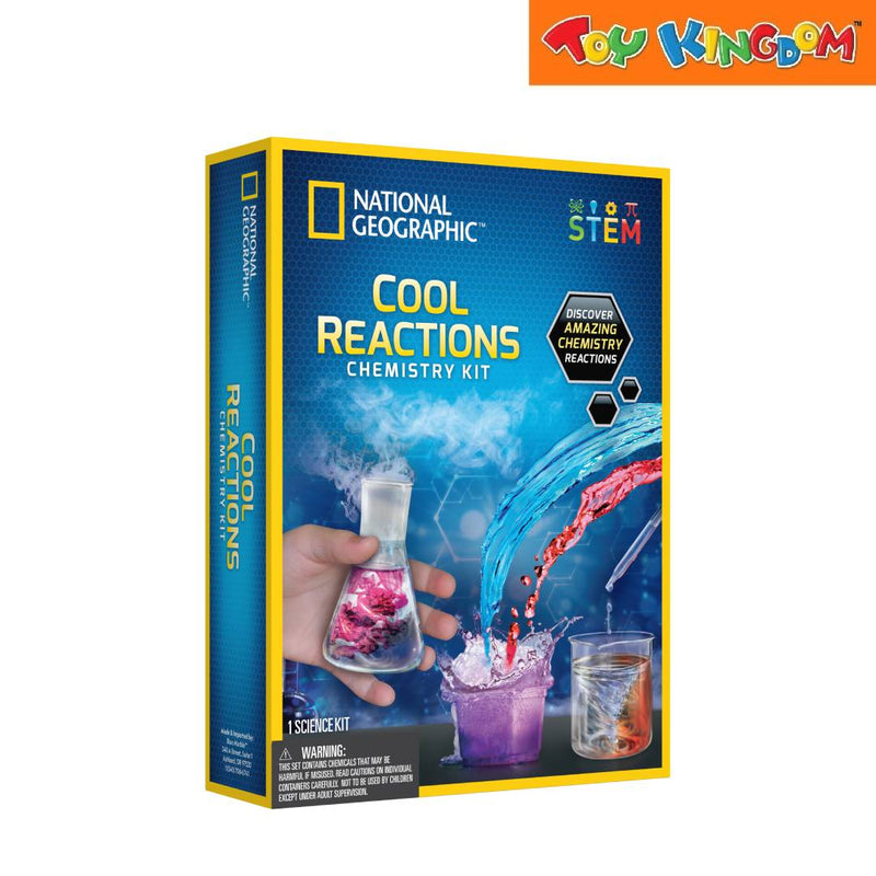 National Geographic Cool Reactions Chemistry Kit