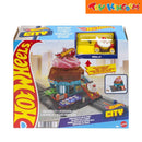 Hot Wheels City Downtown Ice Cream Swirl Playset