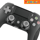 PlayStation 4 Lucky Fox Black Wireless Controller
