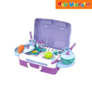 Disney Frozen II Tableware Set Suitcase Playset
