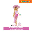 Barbie Blonde Doll with Swimsuit and Beach Themed Accessories