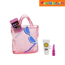 Barbie Blonde Doll with Swimsuit and Beach Themed Accessories