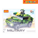 Cogo Blocks Military Vehicle Building Blocks