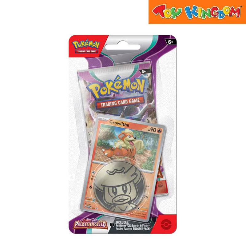 Pokemon SV2 Paldea Evolved Checklane Blister Trading Card Game