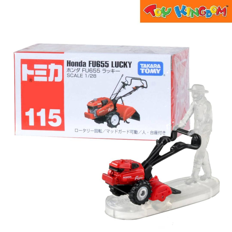 Tomica No. 115 Honda FU655 Lucky Lawn Mower Machine Die-cast