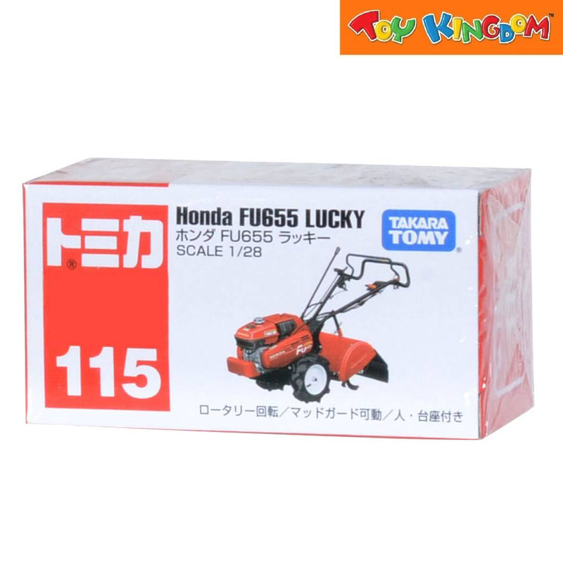 Tomica No. 115 Honda FU655 Lucky Lawn Mower Machine Die-cast