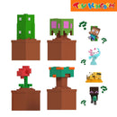 Mattel Minecraft Mini Mode Bloom Blocks Collection
