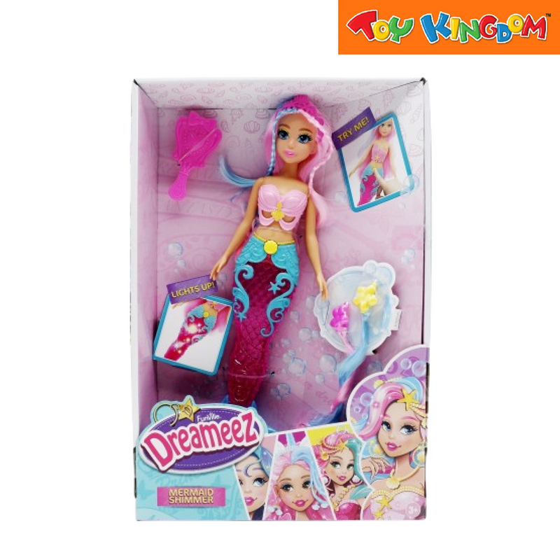 Dreameez Light Up Mermaid Waterproof Doll