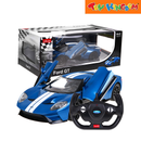 Rastar 1:14 Ford GT Blue R/C Car