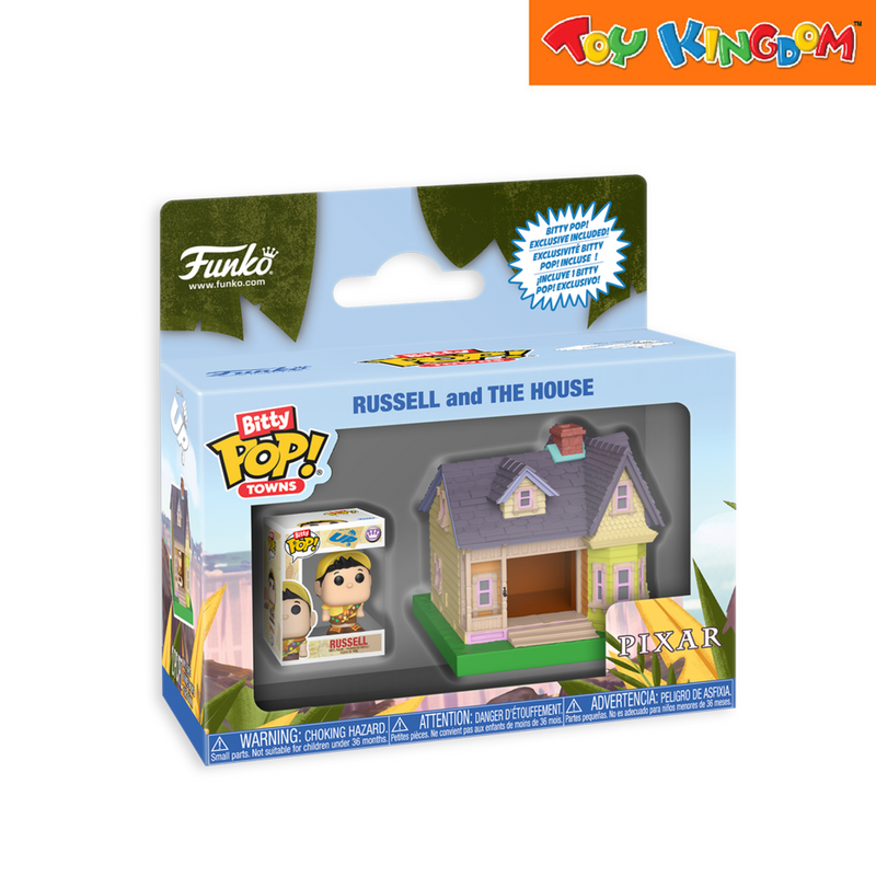 Funko Bitty Pop! Towns Pixar Russel and The House Vinyl Figure