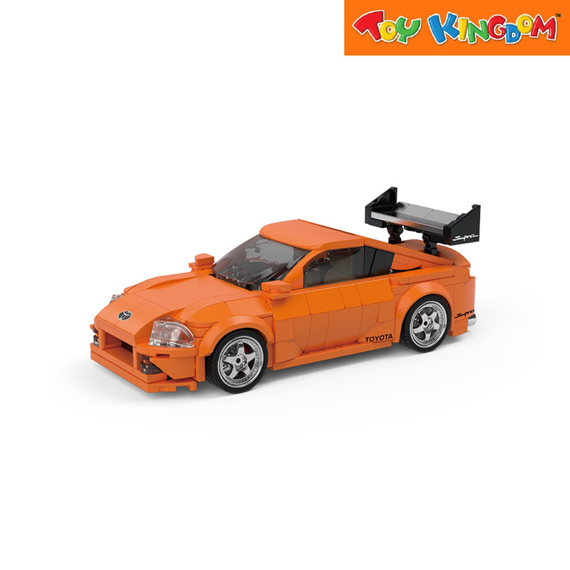Power Build Toyota Supra A80 Bricks with Display Case