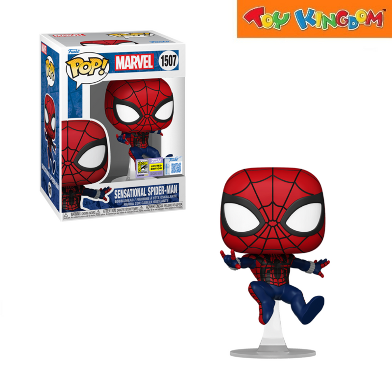 Funko Pop! Marvel Sensational Spider-Man BobbleHead