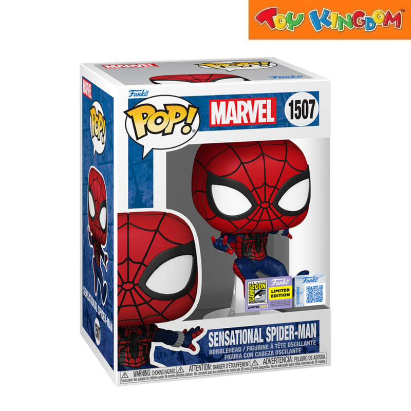 Funko Pop! Marvel Sensational Spider-Man BobbleHead
