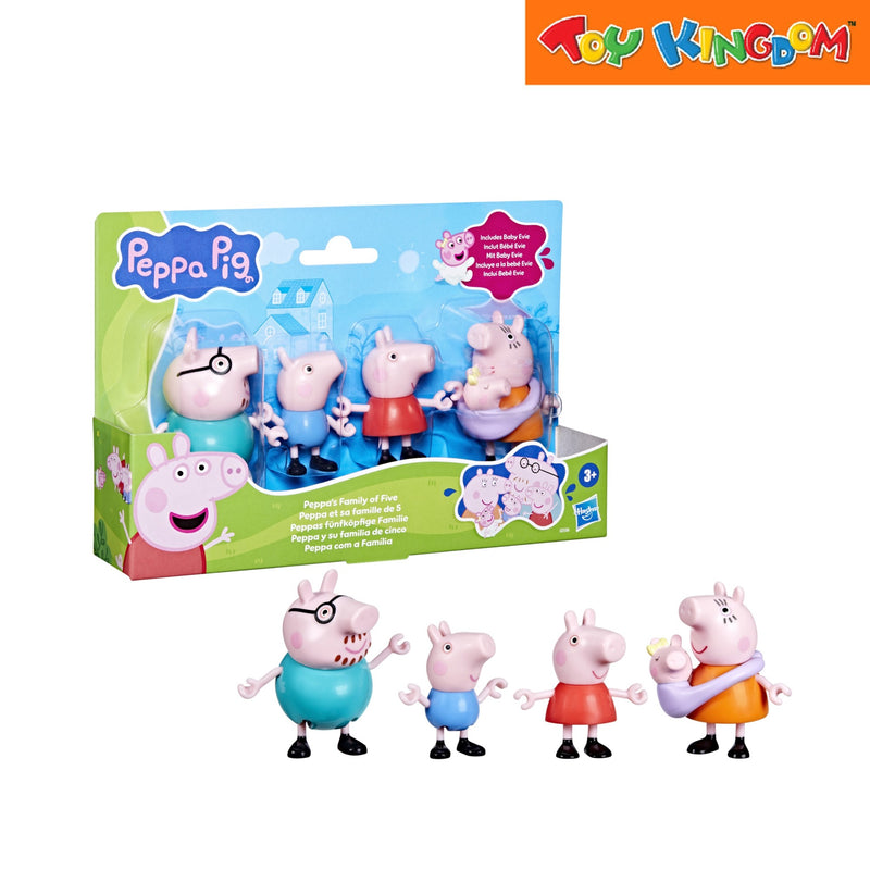 Peppa Pig Peppas Family Of Five