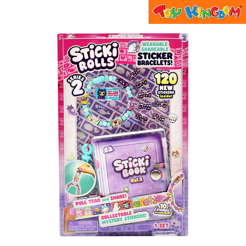 Sticki Rolls Sticki Book Series 2