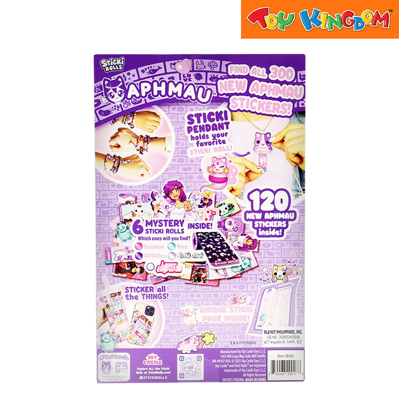 Sticki Rolls Aphmau Sticki Pendant Pack