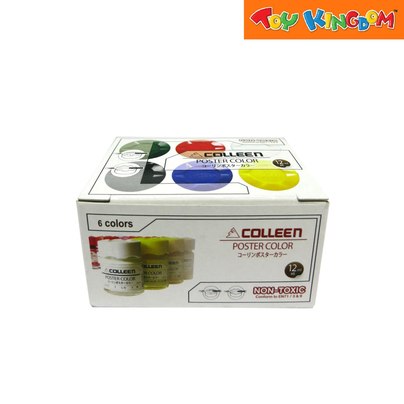 Colleen 12ml Poster Colors - 6 Colors