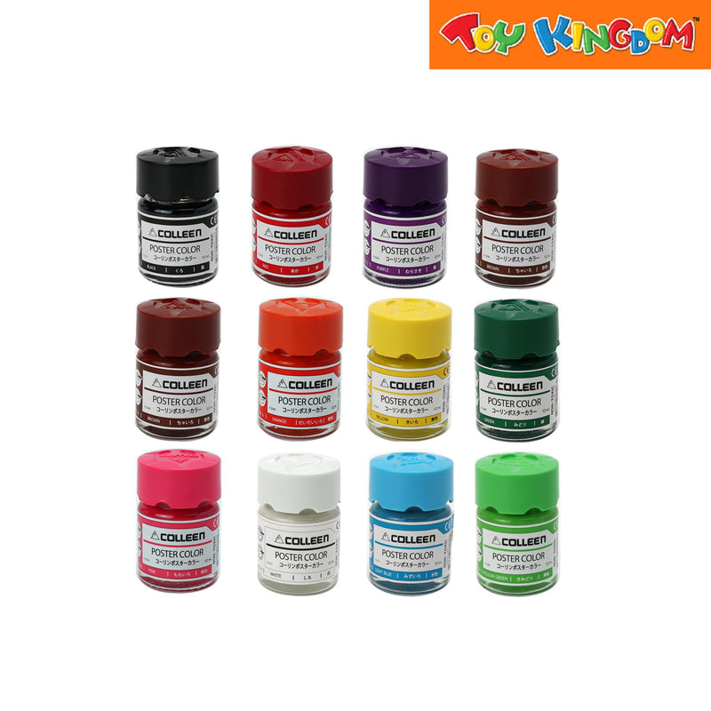 Colleen 12ml Poster Colors - 12 Colors