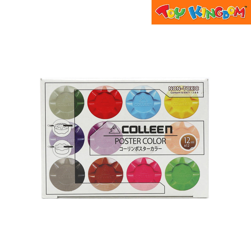 Colleen 12ml Poster Colors - 12 Colors