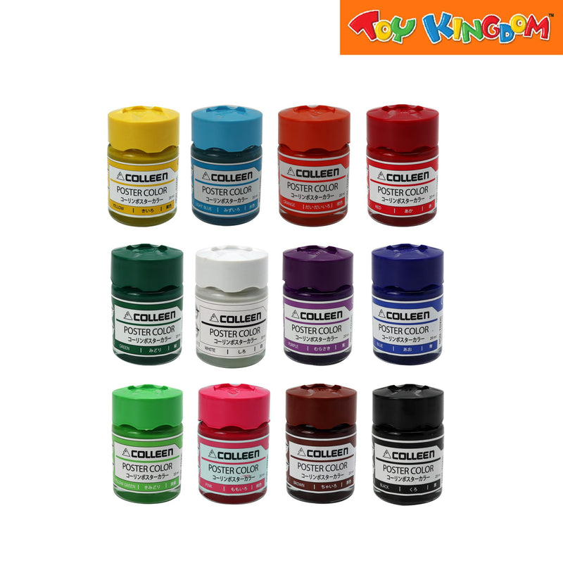 Colleen 20ml Poster Colors - 12 Colors