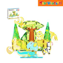 Picasso Tiles 26-Piece Safari Explorer Magnetic Building Set