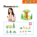 Picasso Tiles 26-Piece Safari Explorer Magnetic Building Set