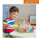 Picasso Tiles 26-Piece Dinosaur World Magnetic Tile Set