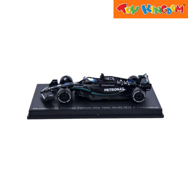 Spark Mercedes-AMG W14 Formula 1 2023 George Russell 1:64 Die-cast Car