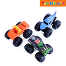 Monster Jam 1:72 Dirty To Clean 3Pack