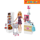 Barbie Doll and Supermarket Playset