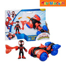 Marvel Spidey and His Amazing Friends Miles "Spin" Morales Techno-Racer Set