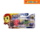 Ooshies Marvel Avengers Gold Rush 5-Pack Collectible Figure