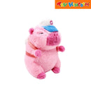 Kidshop 25cm Pink Capybara with Cap Plush