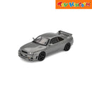 Mini GT 1/64 Nissan Skyline GT-R Dark Metal Gray (NISMO BCNR33 CRS Version) Die-cast Model Car
